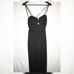 BCBG Maxi Dress with Tulle Skirt